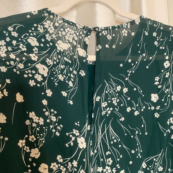 NWT Reformation Doutzen Mini Dress. Size 10. Green - Picture 7 of 9